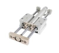 1pcs Three-axis Three Bar Pneumatic Cylinder with Guide Rod Bore 20/25/32/40/50/63 Long Stroke 75 100 150 200 300-1000mm(600mm,Bore 25)