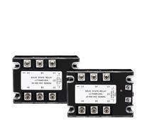 1pcs Three-phase Solid State Relay AC Control AC 10A 25A 40A 60A 80A 100A 120A 150A 200A DC Control AC 3 Phase SSR 25DA 40DA 380VAC(AC-AC,120A)