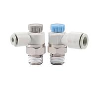 1pcs Throttle Valve Pneumatic Accessories AS1211F AS2211F AS3211F Controller Single Accessories Instrument(AS2211F-01-10SA)