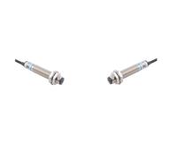 1pcs Through beam M12 switch sensor NPN PNP DC12-24V detection distance 60m adjustable NO/NC(60m NPN NC)
