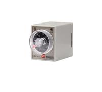 1pcs time relay AH3-3 power-on delay timer AC 12V 24V 36V 110V 220V 380V(AH3-3,AC 110V,6 Seconds)