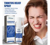 (1pcs) Tinnidrop Tinnitus Relief Spray, 60ml Tinnitus Relief Spray Relieves Tinnitus, Ear Back, Ear Discomfort, Earwax Cleaning Care Spray