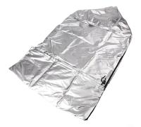 1PCS Tire Cover Made of 420D Oxford Cloth, Designed for 4 Stacked Tires, Easy to Clean and Store, 82CM x 120CM and 73CM x 110CM Options (Silver 82 * 120CM)