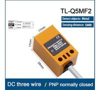 1pcs TL-Q5M Series Waterproof Square Proximity Switch Metal Induction Sensor PNP/NPN Output 6-36VDC Distance 5MM(TL-Q5MF2)