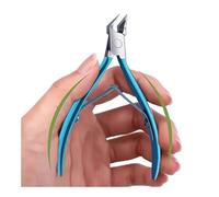 1Pcs Toenail Clipper Straight Blade for Ingrown and Thick Nails - Stainless Steel and Sharp Pointed Tip Ingrown Nail Clipper(Green 1pcs)