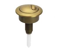 1Pcs Toilet Push Button Dual Flush,Toilet Push Button Flush Replacement,Toilet Flush Button,Cistern Flush Replacement for Standard Cistern Holes 38-42mm (Toilet Push Button Dual Flush, Golden)