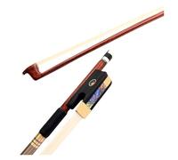 1Pcs top Pernambuco carbon Fiber Round Stick violin viola cello bow 4/4,silver/Copper Mounted，Siberian horsetail horsehair(Cello)