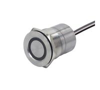 1PCS/Touch Sensor Switch Control Panel 16/19/22/25/30MM Latching Momentary LED Light Switch Button DC 6V 12V 24V 500mA(NO LED,16MM_LONG PRESS DELAY 30S_6-30V 500MA)