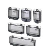 1Pcs Transparent IP67 Waterproof Protective Window Cover Circuit Breaker Switch Box Protection Electric Junction Box Panel Cover(11)