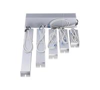 1Pcs Trapezoidal Aluminum Shell Inverter Brake Resistor Rxlg-1000W Servo Drive Brake Wire Winding Fixed Resistor 50R