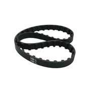 1pcs Trapezoidal L-shaped Synchronous Belt Models 280L~548L Black Rubber Closed-loop Synchronous Belt Width 10mm 12.5mm 20mm 25mm(427L,1pc-20mm)