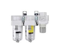 1pcs Triplet Oil Mist Separator Compressed Air Water Removal Oil Compressor Oil Filtering AC20C-02E-B AC40D-04DE-B(AC30C-03E-B)