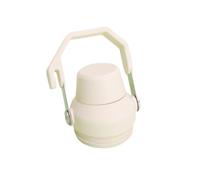 1pcs Tumbler Lid Replacement Compatible with Stanley IceFlow Fast Flow 16oz 24oz 36oz Cup, Leakproof Top Cover Compatible for Stanley IceFlow Fast Flow Water Bottle (Beige)