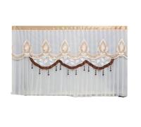 1pcs Turn on Without Removing The TV Cover Dust Wall Mounted Cloth Modern Minimalist Home(Style010,175 x Height 110cm)