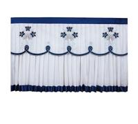 1pcs Turn on Without Removing The TV Cover Dust Wall Mounted Cloth Modern Minimalist Home(Style09,150 x Height 90cm)