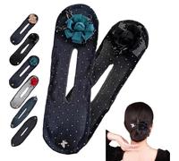 1Pcs Twist Clamp Hair Styler Ponytail Bracket Donut Girls Hair Women Accessories Gentle Fashion Tool C4U0 Twist