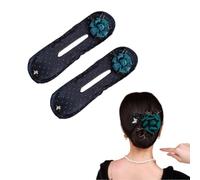 1pcs Twist Clamp Hair Styler Ponytail Bracket Tool Women Donut Fashion Girls Accessories Twist W5w4 Gentle Hair