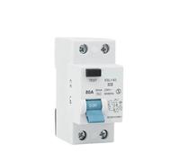 1PCS Type B RCD Din Rail Earth Leakage Current breaker DC RCCB RCD 2P 4P 40A 63A 80A 30mA 100mA 300mA rcd circuit breaker 10KA(2P,25A 100mA)