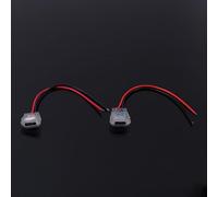 1PCS Type C Charging Socket with 2 Pin Input and LED Lights, Waterproof Silicone Ring for Outdoor Use, Rubber Insulated Power Port (with green light)