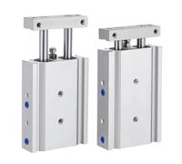 1pcs Type CXSM Dual Rod Cylinder Pneumatic Cylinder CXSM10 Double Axis Dual Rod Cylinder CXSM15 CXSM20 CXSM25 CXSM32