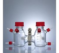 1pcs Type III Microbial Fuel Cell Reactor - Borosilicate Glass Reactor for Hydrogen and Fuel Cells(100ml)