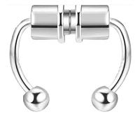 1pcs U Shaped Fake Nose Ring Hip Hoop Septum Rock Stainless Steel Nose Piercing Punk Piercing Body JewelryDurability Multicoloured