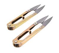 1pcs U-Shaped Fishing Scissors Mini Fish Scissors Embroidery Outdoor Cutter Fishing Applica R3Q4 Tools Accessories Scissors