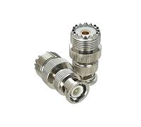 1Pcs UHF SO239 Female Jack To BNC Male Plug RF Coaxial Adapter Connector(11-49PCS)