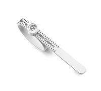 1PCS UK Ring Sizer Measure Tool - Adjustable A-Z Sizing with Magnifying Glass for Men & Women, Engagement Rings & Jewelry Sizing - Durable & Easy-to-Use Ring Gauge