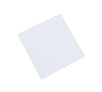 1pcs Ultra-Thin Alumina Ceramic Heat Sink for Electronics Cooling - 0.5mm & 0.6mm Thickness Options(50x50x0.5mm)