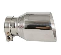1PCS universal Exhaust Tip/Muffler pipe For BMW Fit For Fit For Fit For Car Accessories(IN 54MM OUT 76MM)