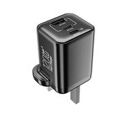 1PCS USB C Plug Fast Charge 120W 3-Port Phone Charger Plug UK Dual Port PD Power Adapter USBC Wall Socket Multi Mains Type C Charging Block for iPhone 16 15 14 13 12 11 Pro Max XS XR 8, Samsung, iPad