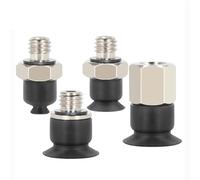 1Pcs Vacuum Suction Cup Set ZP2-TB04/06/08/10/15/35MUGS/MUN-B5/H5 Round Soft Flat Type Anti Static Black Vacuum Sucker(ZP2-TB10MUGS-H5)
