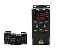 1Pcs VFD Variable Frequency Drive Converter Inverter 3 Phase 380V Input and Output 0.75/1.5/2.2/3KW Motor Speed Controller(1.5KW)