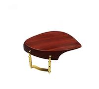 1pcs Violin Chinrest Installed Clamp Chin Rest With Silver/gold Bracket Screw (Color : Jujube wood 2)