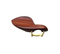 1pcs Violin Chinrest Installed Clamp Chin Rest With Silver/gold Bracket Screw (Color : Rosewood 1)