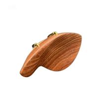 1pcs Violin Chinrest Installed Clamp Chin Rest With Silver/gold Bracket Screw (Color : Rosewood 5)