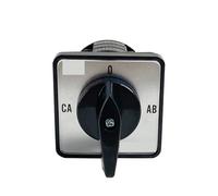 1PCS Voltage Measuring LW8-10YH3/3 2/2 2/3 5/3 Rotary Cam Switch 10A Conversion Voltmeter Universal Transfer(LW8-10YH2-2)