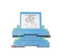 1PCS Voltage Transmitter DC0-24mV-1500V Input 4-20mA 0-5V 10V RS485 Output Voltage Signal Detection Isolation Converter Sensor(0-5V Out,DC0-10V,DC24V)