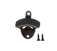 1Pcs Wall-Mounted Beer Bottle Opener - for Dad & Men - Birthday, Housewarming Present for Husband - Home Bar, Man Cave, Pub & Garden Accessory