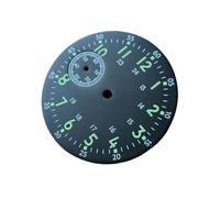 1pcs Watch Accessories dial Diameter 38.9mm Suitable for ST3600 ETA6497 Movement Dial Thickness 0.4mm(Black)