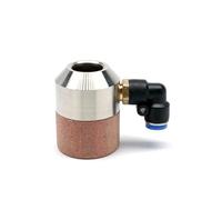 1PCS Water Cooled Mist Spray Stainless Steel P80 P-80 Nozzle Shield Cap Cover Insulator CNC Plasma Cutter Torch Part(8mm)