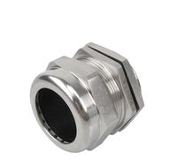 1Pcs Waterproof Cable Gland 304 Stainless Steel Glands IP68 PG7 PG9 M12 M16 Metal Joint PG13.5 M20*1. Fixing Seal(M22x1.5)