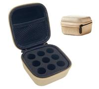 1Pcs Waterproof Dust-Proof Essential Oil Case Practical 10ML Insulin Vial Storage Case 9 Slots EVA Insulin Organizer Diabetes Care