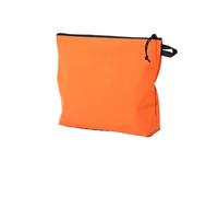 1pcs Waterproof Storage Bag for Tool Foldable Outdoor Travel Wash Portable ID File Women Large Capacity Cosmetic(Orange 19x4x16.5cm)