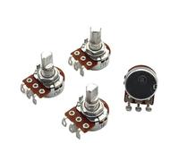 1pcs Welding Line Potentiometer Mono B10K B103 Half Shaft 15MM 3Pin Power Amplifier Volume Adjustment Potentiometer