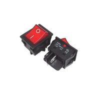 1PCS Welding machine high-current boat switch 40A warping power supply KCD4 with light four-legged red green(Blue)