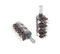 1PCS WH148 16 Type 6-Channel B50K Power Amplifier Volume Potentiometer B50K*6 18Pins Flower Shaft Length 15MM