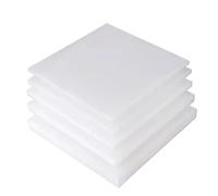 1Pcs White Pa66 Nylon Plate Mc Insulating Rubber Board Thick 2mm-15mm(200x300mm 1Pcs,Thickness 4mm)