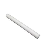 1Pcs White poly tetra fluoro ethylene bar PTFE plastic rod 6mm-50mm diameter(6x200mm)